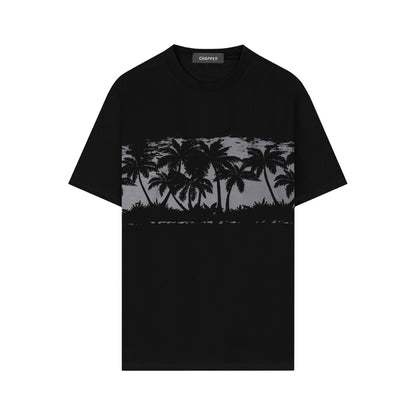 Hawai Palm Tree Oversized Tee