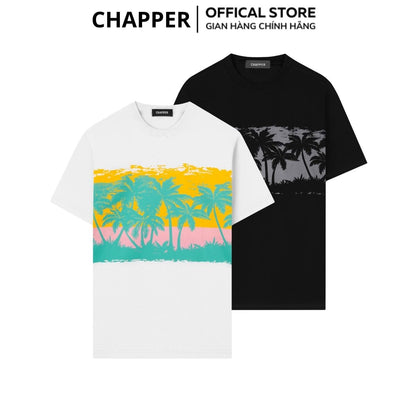Hawai Palm Tree Oversized Tee