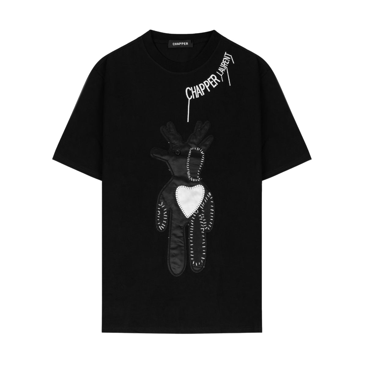 Bear Embroidery Oversized Tee